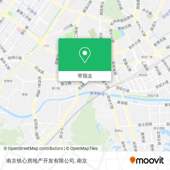 南京铁心房地产开发有限公司地图