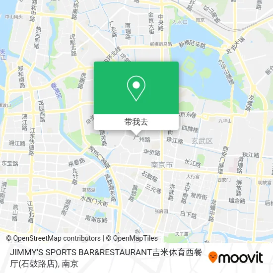 JIMMY’S SPORTS BAR&RESTAURANT吉米体育西餐厅(石鼓路店)地图
