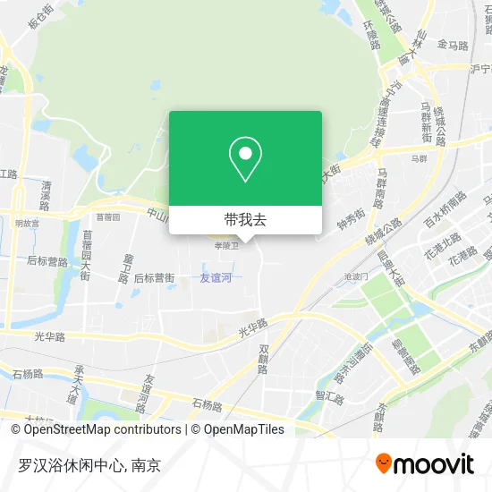 罗汉浴休闲中心地图