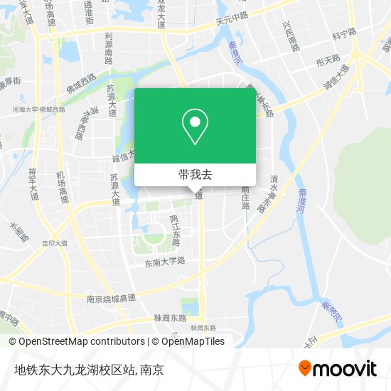 地铁东大九龙湖校区站地图
