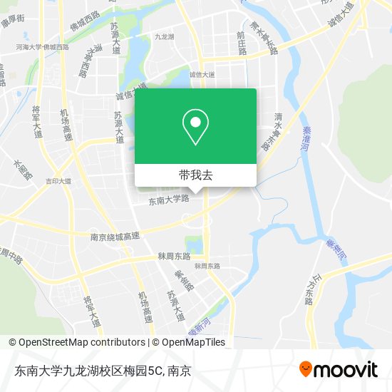 东南大学九龙湖校区梅园5C地图
