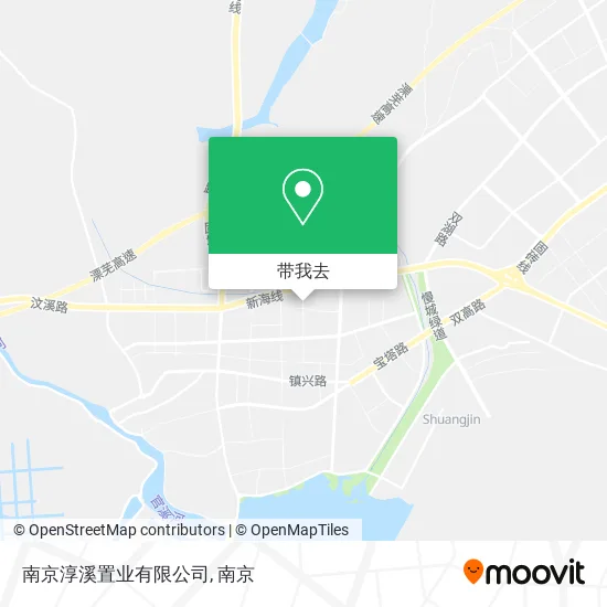 南京淳溪置业有限公司地图