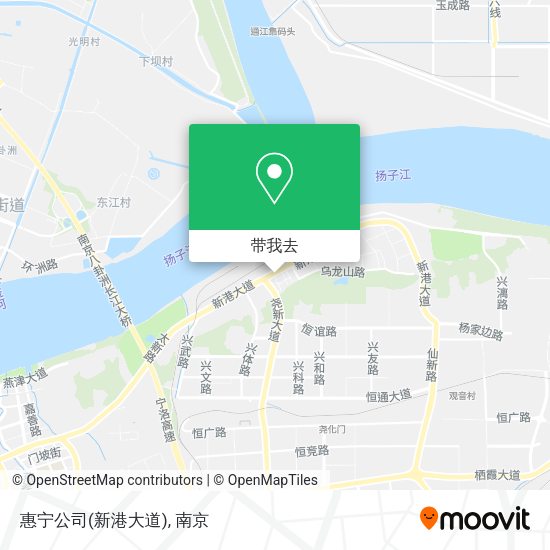 惠宁公司(新港大道)地图