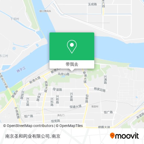 南京圣和药业有限公司地图