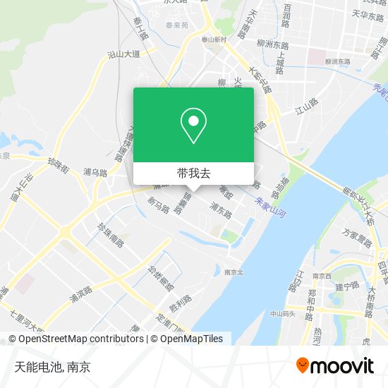 天能电池地图