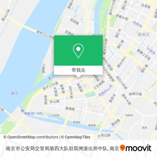 南京市公安局交管局第四大队驻双闸派出所中队地图