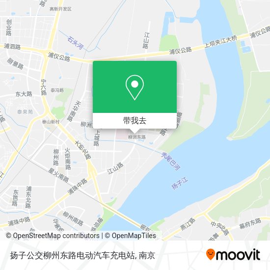 扬子公交柳州东路电动汽车充电站地图
