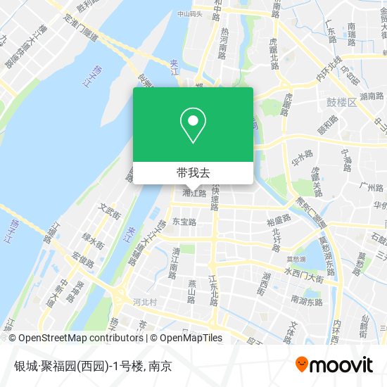 银城·聚福园(西园)-1号楼地图