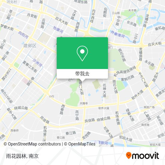 雨花园林地图