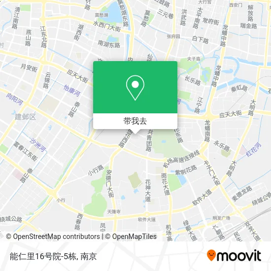 能仁里16号院-5栋地图