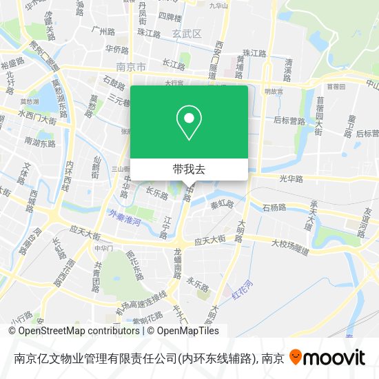南京亿文物业管理有限责任公司(内环东线辅路)地图