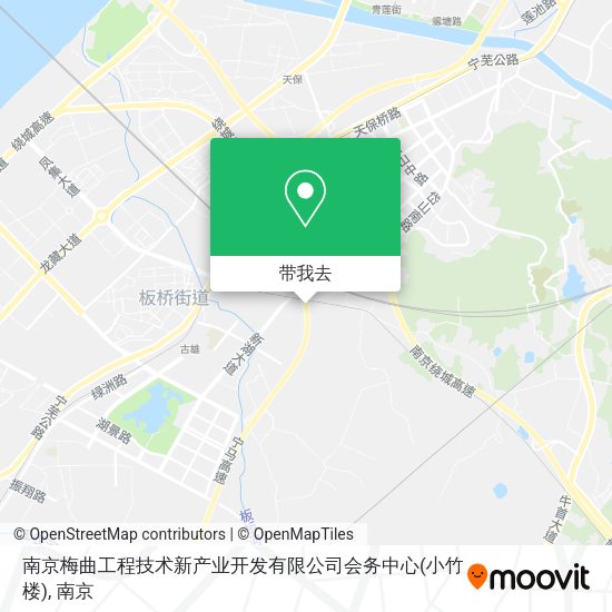 南京梅曲工程技术新产业开发有限公司会务中心(小竹楼)地图