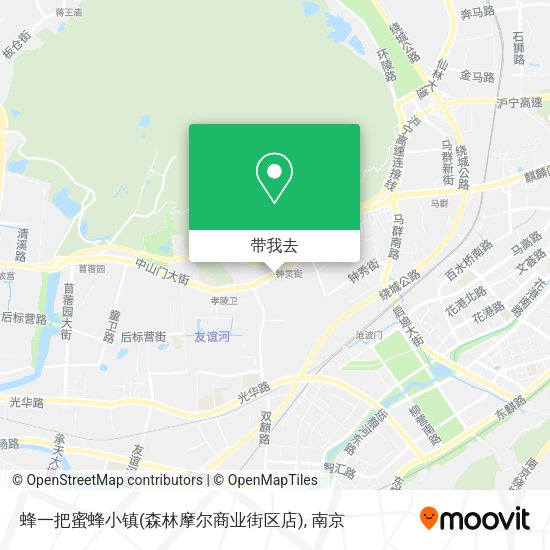 蜂一把蜜蜂小镇(森林摩尔商业街区店)地图