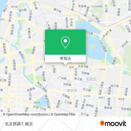 北京西路7地图