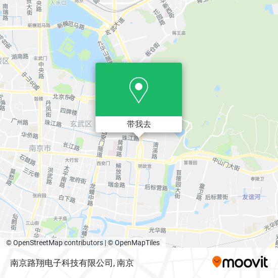 南京路翔电子科技有限公司地图