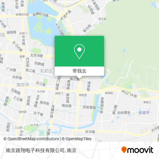 南京路翔电子科技有限公司地图