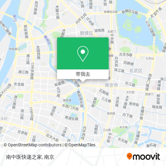 南中医快递之家地图
