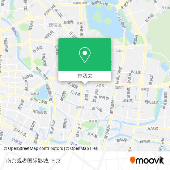 南京观者国际影城地图