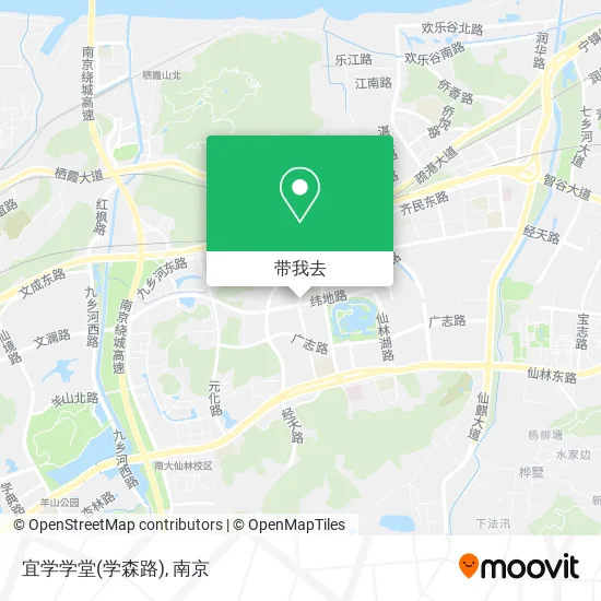 宜学学堂(学森路)地图