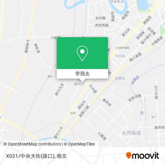 X021/中央大街(路口)地图