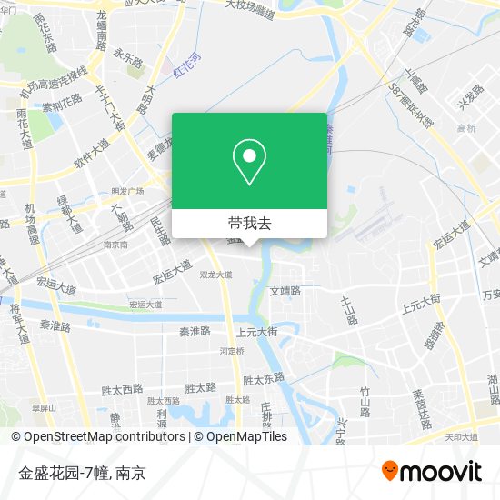 金盛花园-7幢地图
