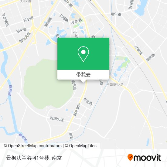 景枫法兰谷-41号楼地图