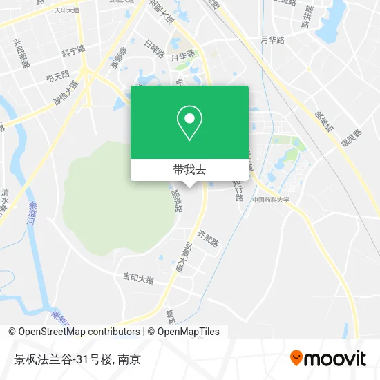 景枫法兰谷-31号楼地图