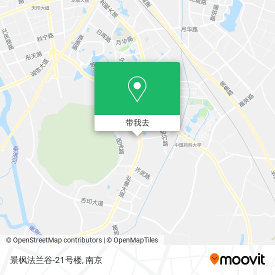 景枫法兰谷-21号楼地图