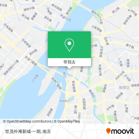 世茂外滩新城-一期地图