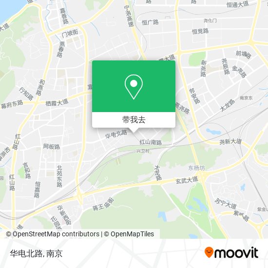华电北路地图