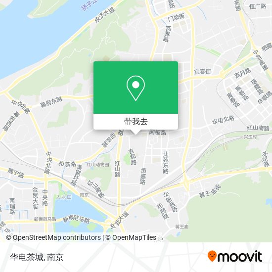 华电茶城地图
