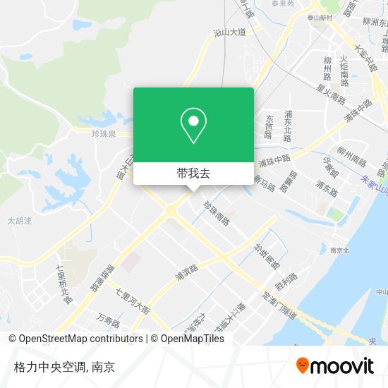 格力中央空调地图