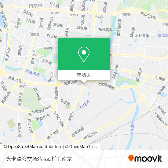 光卡路公交场站-西北门地图