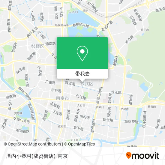 厝内小眷村(成贤街店)地图