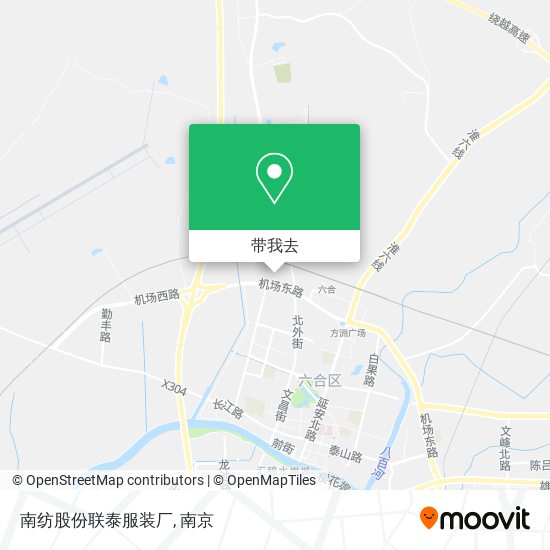 南纺股份联泰服装厂地图