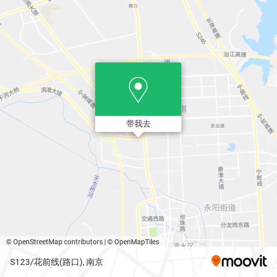 S123/花前线(路口)地图