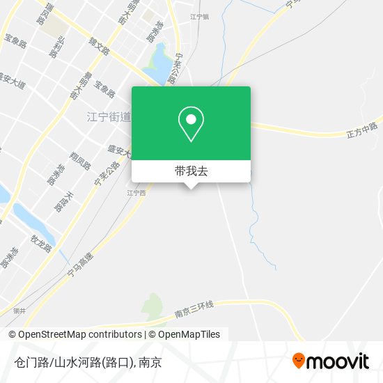 仓门路/山水河路(路口)地图