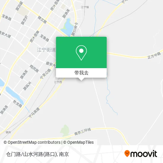 仓门路/山水河路(路口)地图