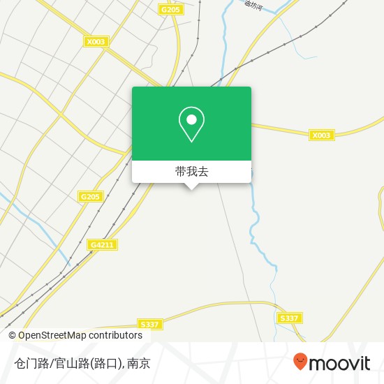 仓门路/官山路(路口)地图