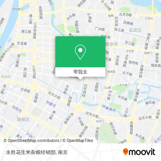 永胜花生米杂粮经销部地图
