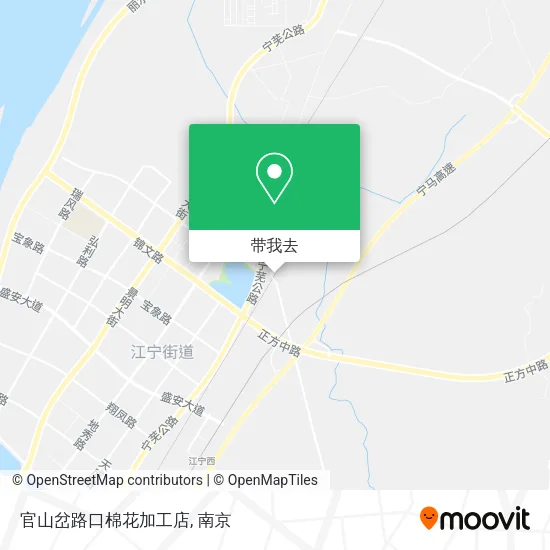 官山岔路口棉花加工店地图