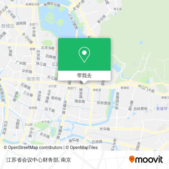江苏省会议中心财务部地图