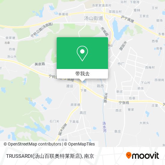 TRUSSARDI(汤山百联奥特莱斯店)地图