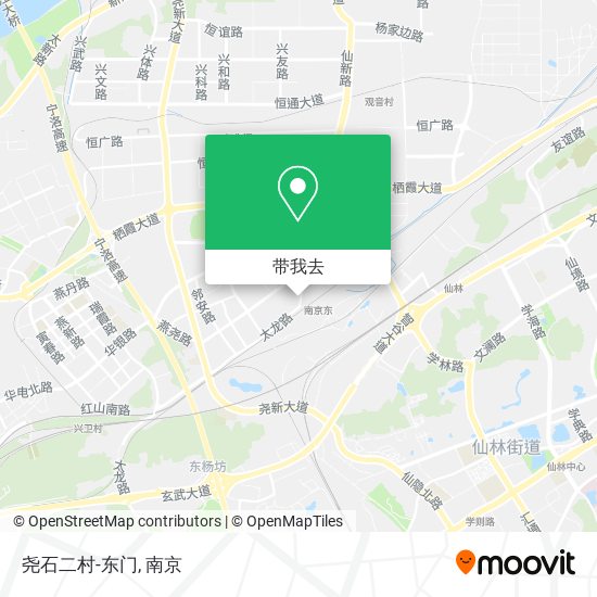 尧石二村-东门地图