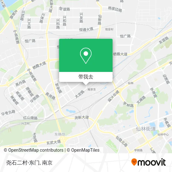 尧石二村-东门地图