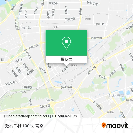尧石二村-100号地图
