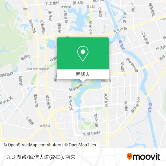 九龙湖路/诚信大道(路口)地图