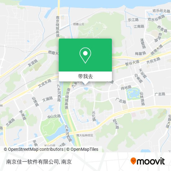 南京佳一软件有限公司地图