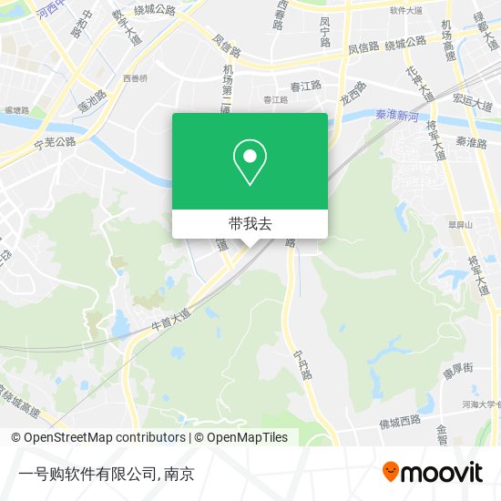 一号购软件有限公司地图
