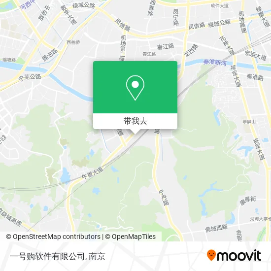 一号购软件有限公司地图